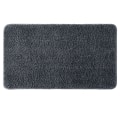 Miniatyrbillede 1 af 5: Bademåtter Skridsikker brusemåtte Absorberende lille tæppedørmåtte inde i køkkentæpper dark grey 40*120CM