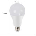 Miniatyrbillede 4 af 5: Fuldfarve LED-pærer (en gruppe på 3), 12w Rgbw dæmpbar LED-pære E27 fjernbetjening omgivende lys med opbevaring og timerfunktioner, 7 lysstyrker