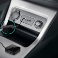 Miniatyrbillede 5 af 5: 3,5 mm Aux Audio Noise Filter Eliminer til bilstereo hjemmestereo Black