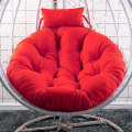 Miniatyrbild 4 av 5: Hängmatta Stolsdynor Mjuk Dyna Kudde För Hängande Stol Swing Seat Home Gray 105cm