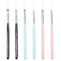 Pikkukuva 1 / 3: 6 kpl Nylon Nail Art Maalaussivellin Piirustus Kynät Manikyyri työkalu Carving Nail Diamond kiinnityssivellin F