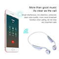 Pikkukuva 3 / 5: Bone Conduction -kuulokkeet Open Ear -langattomat kuulokkeet, joissa Bluetooth valkoinen white