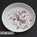 Miniatyrbillede 3 af 5: Engros lys pink multi stil flad ryg negl Rhinestone specialformede krystaller neglekunst sten 3d personlig dekoration 1-100pcs