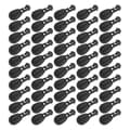 Miniatyrbillede 8 af 8: Sorte store karpefiskekonnektorperler til krogforbindelser og foderautomater