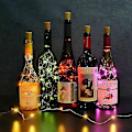 Miniatyrbild 4 av 5: Flaska Fairy String Lights Batteri Kork Form Jul Bröllopsfest 20 Led 2m Varm Vit Warm White
