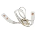 Miniatyrbillede 3 af 5: Dame Luksus Crystal Armbånd Armbåndsur Dame Elegant Analog White