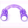 Miniatyrbild 3 av 5: 2st Massage Muscle Roller Tool Massager För Rygg Nacke Axel Armar Ben Kropp Plast