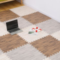 Miniatyrbillede 4 af 5: Eva Foam Golv Kakel Trä Grain Pussel Golv Matta Baby Toddler Climbing Pad 60 x1.2cm Gray wood
