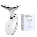 Pikkukuva 1 / 4: Kaula Face Beauty Device Led Photon Therapy Ihoa Kiristä Vähennä Kaksoisleuka Anti Wrinkle Poista Lifting Hierontalaite Ihonhoitotyökalut With Retail Box
