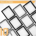 Miniatyrbillede 5 af 5: 10-pak Hepa-filterudskiftning til Ie Series E5 E6 E7 I3 I3+ I4 I6 I6+ I7 I7+ I8 I8+/plus Robot V
