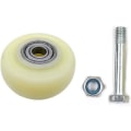 Miniatyrbilde 1 av 4: Sett med 2 nylon sovesofa hjul 40mm