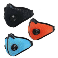 Miniatyrbilde 2 av 4: Sykkelmaske Antibakteriell støv Ridemaske Sports Activated Carbon Mask 5stk svart 5pcs black