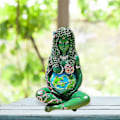 Miniatyrbild 3 av 3: Moder Jord Staty Tusenårig Gaia Mytisk statyett Gudinna Staty Heminredning Skrivbordsprydnad Harts Ghia Moder Staty Moon Goddess