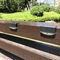 Miniatyrbild 4 av 5: Soldäckslampor utomhus, solstegslampor Vattentäta led solarlampor för utomhustrappor Yard Patio Pathway