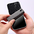 Miniatyrbillede 3 af 5: 2 i 1 Telefon Screen Cleaner Spray Computer Mobiltelefon Screen Dust Remover Værktøj Mikrofiberklud til Iphone Ipad Apple Polish Pink