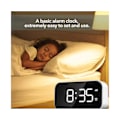 Miniatyrbillede 4 af 5: Vækkeur Touch Control Snooze-funktion Fuldskærms LED Digital