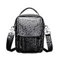 Miniatyrbild 1 av 5: Liten läderväska för män Crossbody-handväska axelremsväskor för män Handväska Daypack Magnetisk spänne-wtake