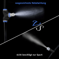 Miniatyrbilde 2 av 5: 9M misting System, Patio Mist Maker Cooling Misting System Utendørs tåke slangesett