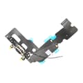 Laderportmodul USB Laderport Dockkontakt Mikrofonsignal Antenne Flexkabelmodul for iPhone 7 Plus Svart