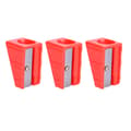 3-pack Portabel Mini Biljardkö Tip Trimmer Formare Verktyg Röd