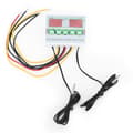 ZFX-ST3012 Intelligent Digital Temperaturregulator Dubbel Display Elektrisk Mikrodator Termostat (24V)