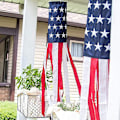 Miniatyrbild 5 av 5: American Flag Strumpor (set med 2) Utomhushängande uteplats utomhus