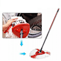 Miniatyrbilde 4 av 5: Mikrofibermopphode for spinnmopp fra O-ceder 2-Packs