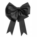 Miniatyrbillede 1 af 3: Gør-det-selv juledekoration Big Bow Shop Display Wedding Arch Festivity Black