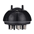 Miniatyrbild 2 av 5: Scalp Massager Hårborste Förbättrar blodcirkulationen Hårverktyg black