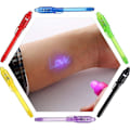 Miniatyrbild 5 av 5: 8st Invisible Ink Penna Med Uv-ljus Magic Markör
