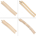 Pikkukuva 4 / 4: Hhcx-tbkjoys puiset junaradat rautatietarvikkeet Kaikenlaiset puuraidan eri komponentit opetuslelut Plastic Rail