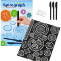 Miniatyrbillede 1 af 5: Spirograph Original, Spirograph Deluxe Set, voksne og børn, 28 dele