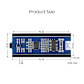 Miniatyrbilde 4 av 5: For Pico Audio Expansion Board Module Stereo Dekoder Med Høyttaler Eksternt hodetelefongrensesnitt ut Blue