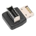 Pikkukuva 8 / 8: USB3.1 TYPE E -sovitin tietokoneen emolevylle USB3.1 TYPEE -sovitin 90 asteen ohjauskyynärpää (PH74A)