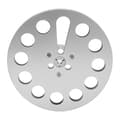 Miniatyrbillede 1 af 8: 1/4 7 tommer optagespole Universal 11 huller vindmodstandshuller Tom båndspole til optagelse Sølv