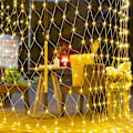 Miniatyrbild 1 av 5: Net Lights Garden Mesh Lights 1.5*1.5m 96 Led Fairy Light Net Lights Warm White Net Lights for Holiday European