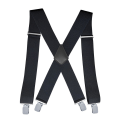 Miniatyrbillede 6 af 11: De nye sorte justerbare seler Unisex-bukser til mænd Elastic Sch blue oen-size