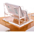 Miniatyrbild 2 av 2: H För Deskclear Acrylic Dple Display H Passar 2" X 3,5" S,