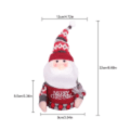 Miniatyrbillede 3 af 5: Den nye IC Candy Bag Cookie Holder Xmas hængende ornament Funktionel mønster form