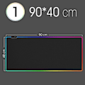 Pikkukuva 5 / 5: Led Light Mousepad Rgb Keyboard Cover Pöytämatto