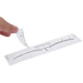Miniatyrbild 2 av 5: 100pcs Eyebrow Ruler, Disposable Brow Ruler Adhesive Eyebrow Sticker Stencil Guide Measuring Tool