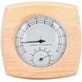 Miniatyrbild 2 av 5: Trä Bastu Termometer Hygrometer Termometer Hygrometer Bastu Rum Gran Urtavla Hygrometer Termometer