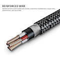 Miniatyrbillede 2 af 4: 2 i 1 Type C Adapter Usb C til 3,5 mm lydadapter 60w hurtigopladningskonverter