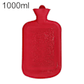 Miniatyrbillede 1 af 5: 500/1000/1750/2000 ml bærbar gummi vinter varmtvandsflaskepose Håndvarmer 1000ML