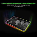 Miniatyrbilde 3 av 5: Leds Rgb Musematte 14 lysmoduser 800*300*4mm
