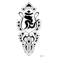 Miniatyrbild 1 av 4: Liten Full Arm Totem Symbol Vattentät Tatuering Sticker Mode Vackert