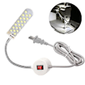 Pikkukuva 2 / 3: Ompelukone Light Led Magneettinen asennusalusta Gooseneck Varsi 10/20 valot 20 lights EU plug