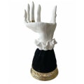 Miniatyrbild 3 av 5: Witch Hand Ljusstake Halloween Palm Ljusstake Ljusstake Handformad harts