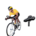 Miniatyrbillede 5 af 5: Cykel Soft Gel Sadelsæde Red