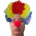Pikkukuva 3 / 3: 12kpl Vaahtomuovi Clown Nose Circus Party Halloween-asu Punainen Punainen, 5cm